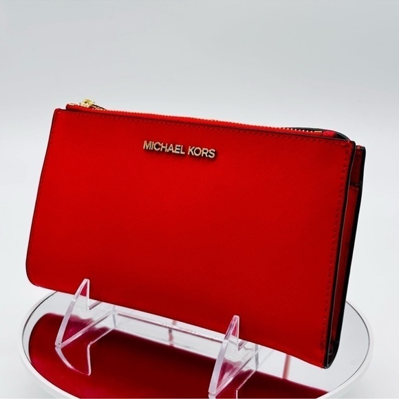 Michael Kors Large Double Zip Wallet Wristlet - Picture 1 of 10
